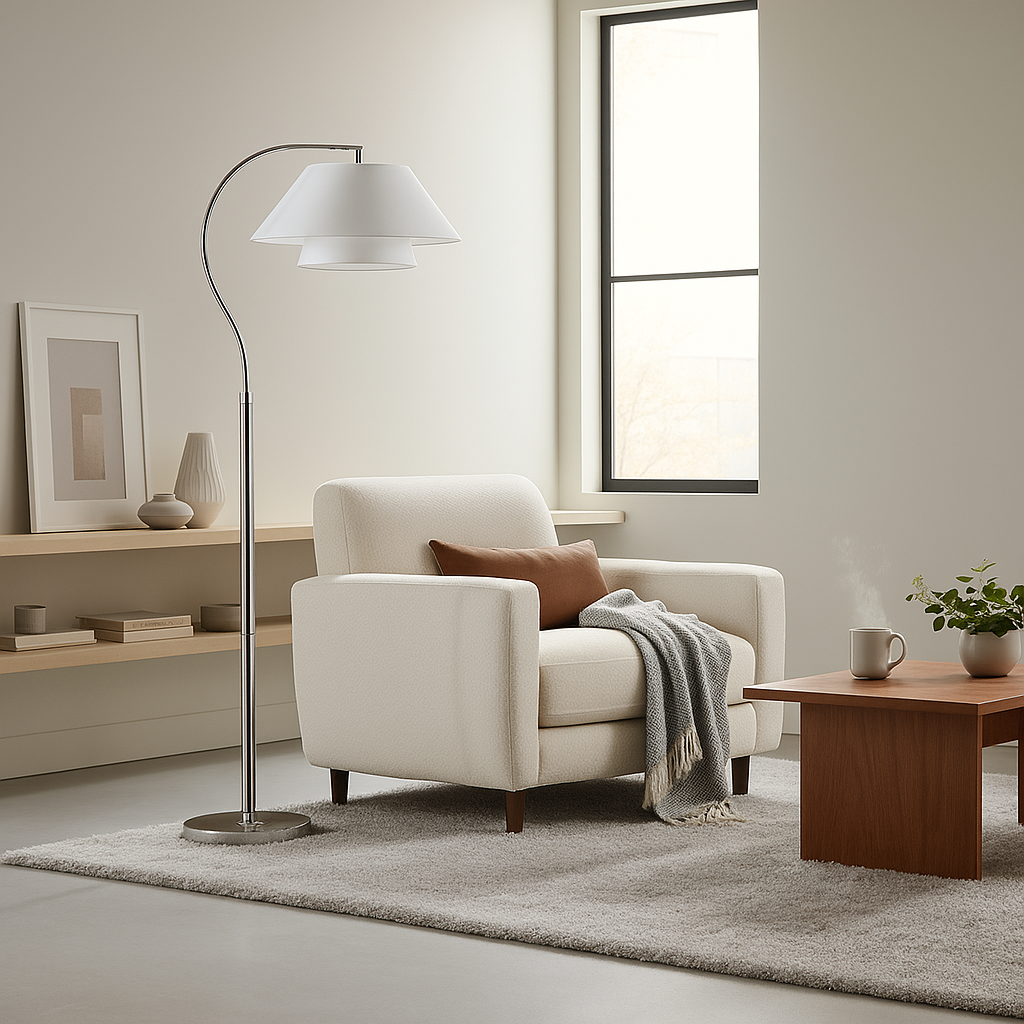 Wohnzimmer Stehlampe im nordischen Stil