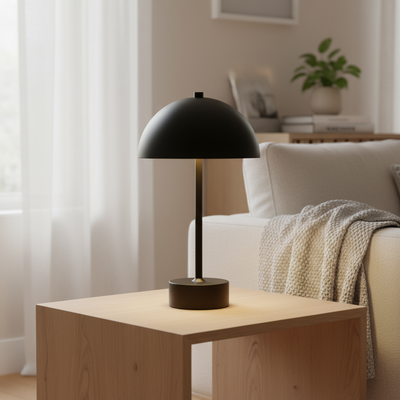 Wohnzimmer Tischlampe im Retro Design