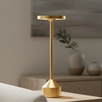 LED Tischlampe im minimalistischen Design